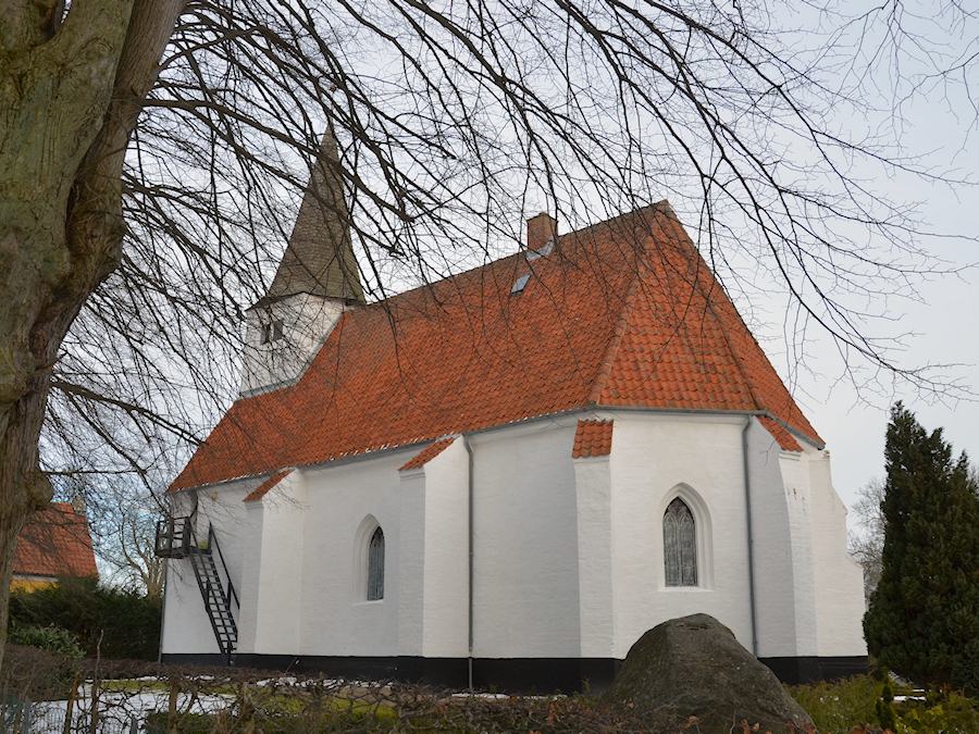 Engestofte Kirke, Lolland Østre Provsti. All © copyright Jens Kinkel