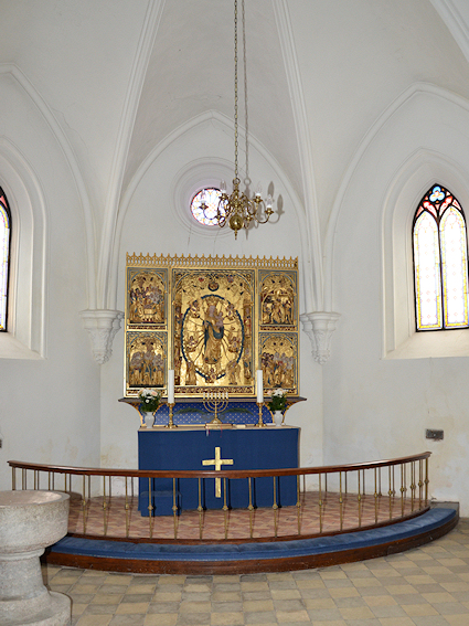 Engestofte Kirke, Lolland �stre Provsti. All � copyright Jens Kinkel