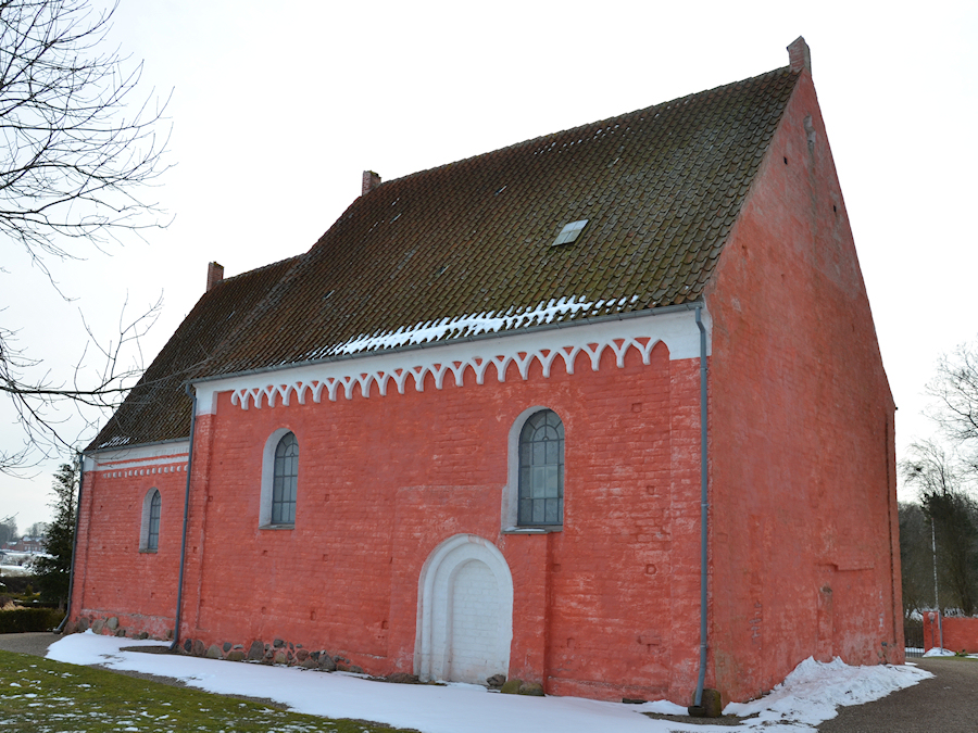 Godsted Kirke, Lolland Østre Provsti. All © copyright Jens Kinkel
