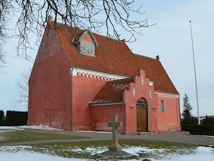 Godsted Kirke, Lolland �stre Provsti. All � copyright Jens Kinkel