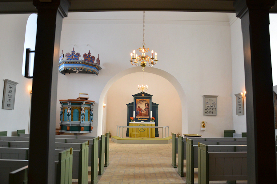 Godsted Kirke, Lolland �stre Provsti. All � copyright Jens Kinkel