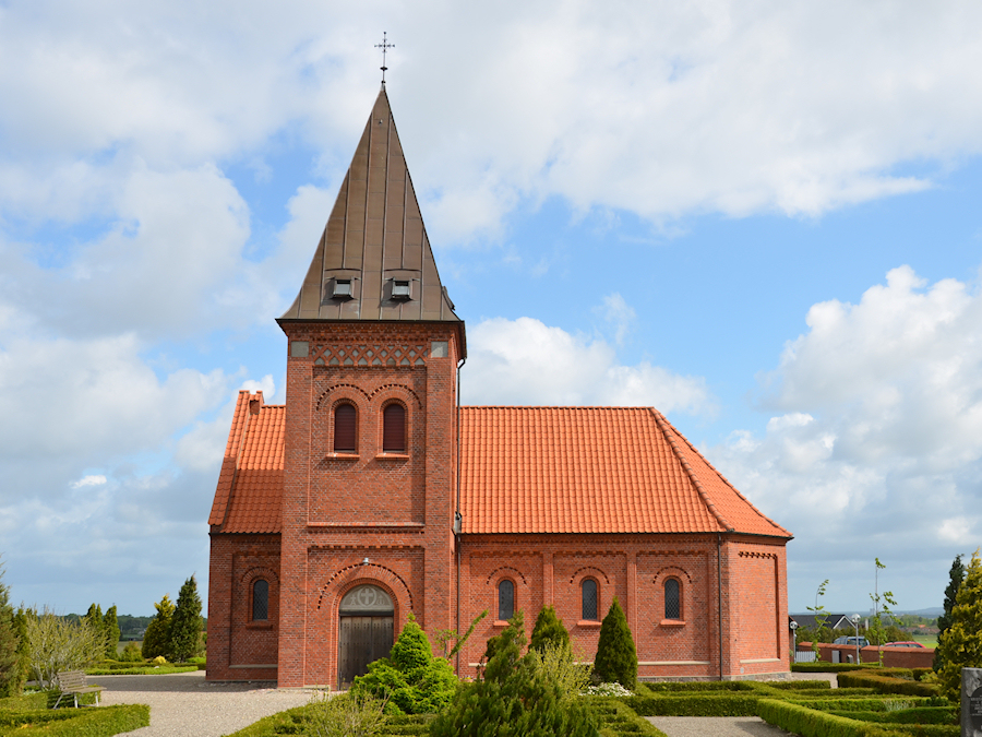 Gyldenbjerg Kirke, N�rre Vedby Sogn, Falster Provsti. All � copyright Jens Kinkel