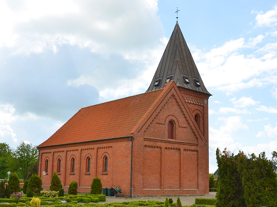 Gyldenbjerg Kirke, Nørre Vedby Sogn, Falster Provsti. All © copyright Jens Kinkel