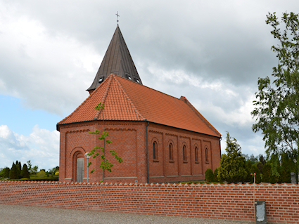 Gyldenbjerg Kirke, N�rre Vedby Sogn, Falster Provsti. All � copyright Jens Kinkel