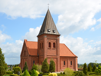 Gyldenbjerg Kirke, N�rre Vedby Sogn, Falster Provsti. All � copyright Jens Kinkel