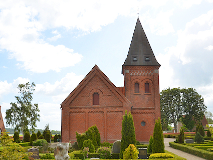 Gyldenbjerg Kirke, Nørre Vedby Sogn, Falster Provsti. All © copyright Jens Kinkel