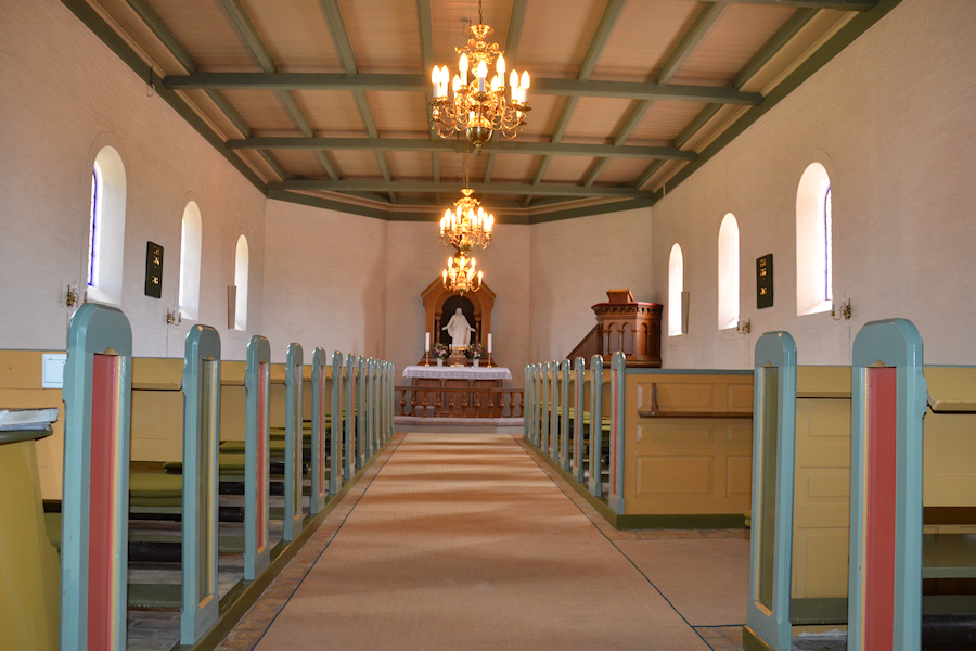 Gyldenbjerg Kirke, N�rre Vedby Sogn, Falster Provsti. All � copyright Jens Kinkel
