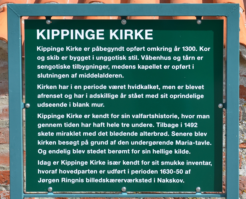 Kippinge Kirke, Falster Provsti. All � copyright Jens Kinkel
