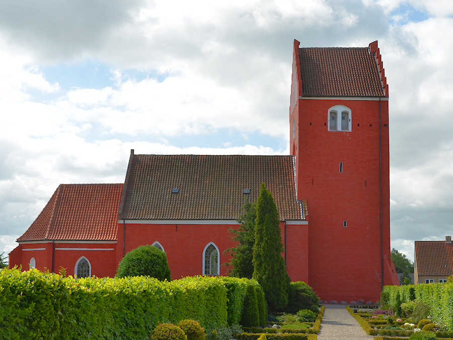 N�rre Alslev Kirke, Falster Provsti. All � copyright Jens Kinkel