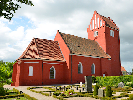 N�rre Alslev Kirke, Falster Provsti. All � copyright Jens Kinkel
