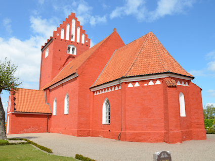 N�rre Alslev Kirke, Falster Provsti. All � copyright Jens Kinkel