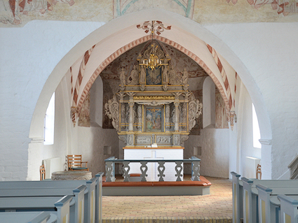 N�rre Alslev Kirke, Falster Provsti. All � copyright Jens Kinkel