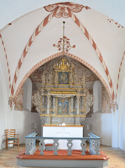N�rre Alslev Kirke, Falster Provsti. All � copyright Jens Kinkel