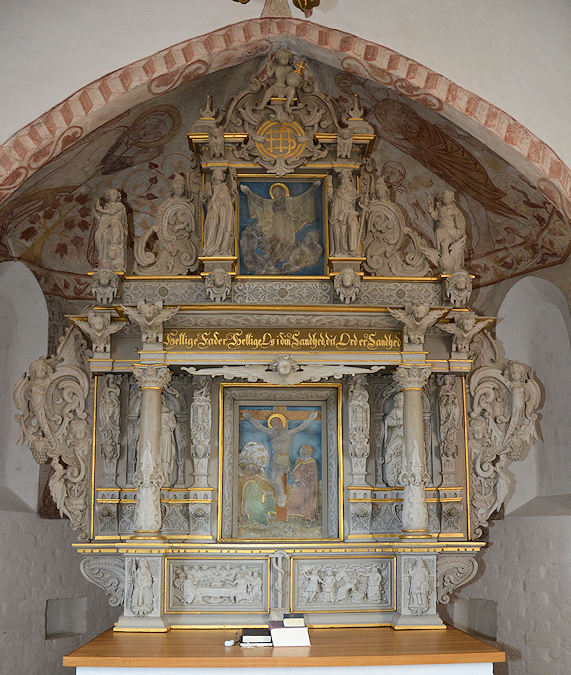N�rre Alslev Kirke, Falster Provsti. All � copyright Jens Kinkel