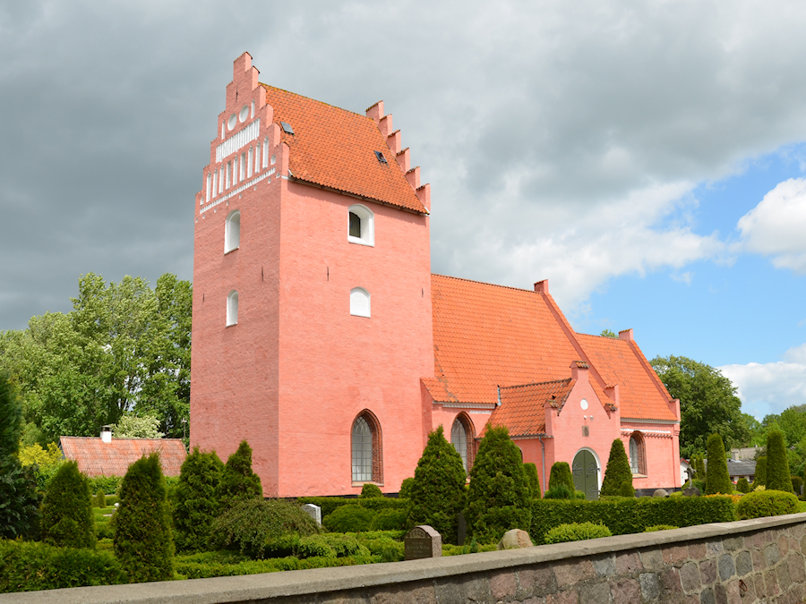 N�rre �rslev Kirke, Falster Provsti. All � copyright Jens Kinkel