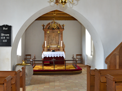 N�rre �rslev Kirke, Falster Provsti. All � copyright Jens Kinkel