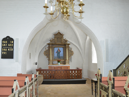 nslev Kirke, Falster Provsti. All  copyright Jens Kinkel