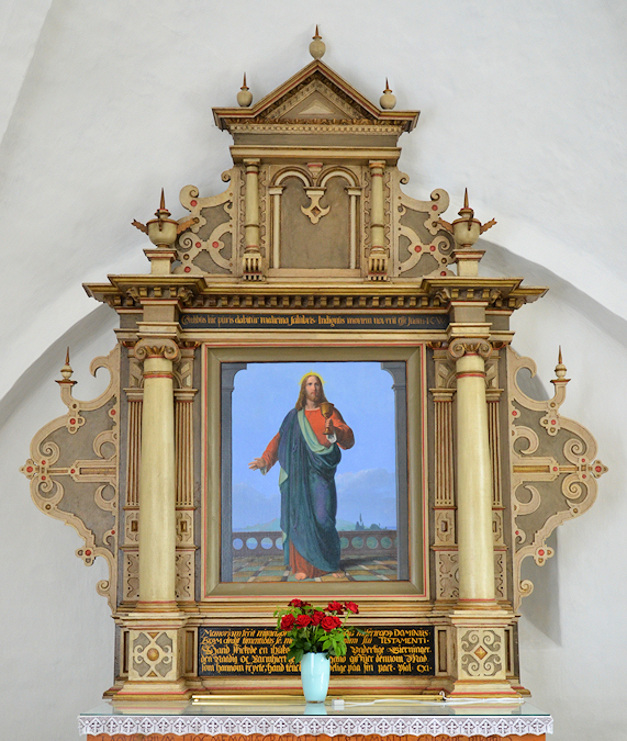 nslev Kirke, Falster Provsti. All  copyright Jens Kinkel
