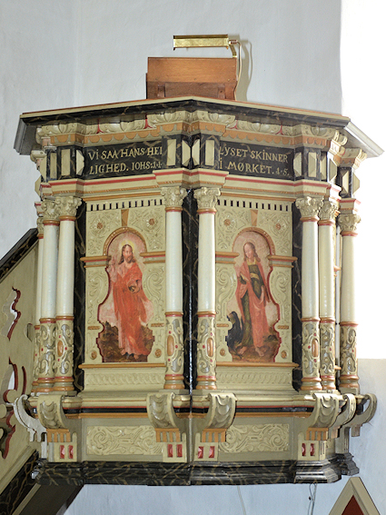 nslev Kirke, Falster Provsti. All  copyright Jens Kinkel
