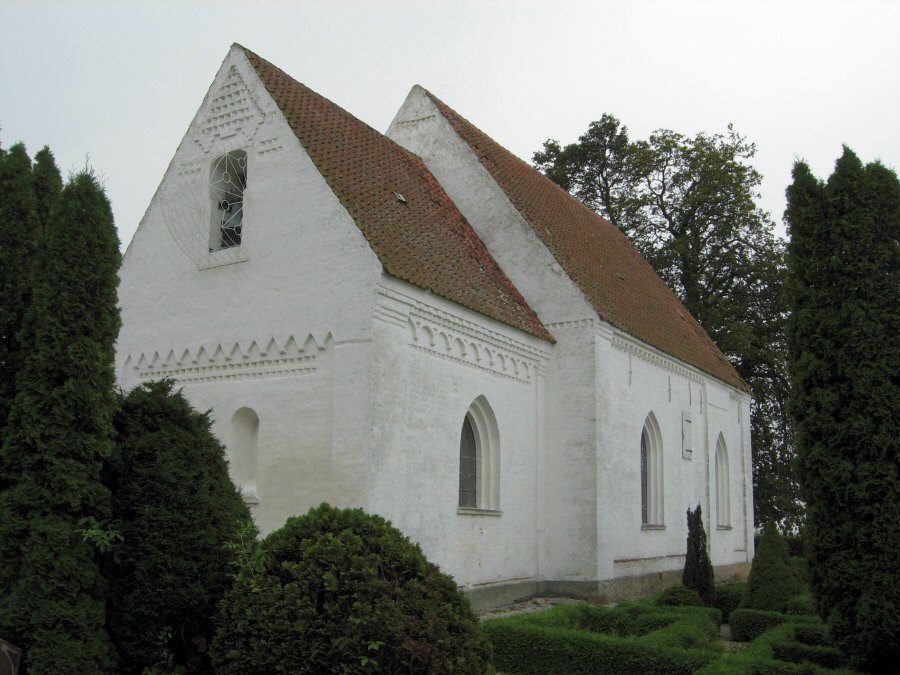 Skovlænge Kirke, Lolland Vester Provsti. All © copyright Jens Kinkel