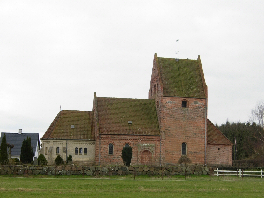 Snder Alslev Kirke, Falster Provsti. All  copyright Jens Kinkel