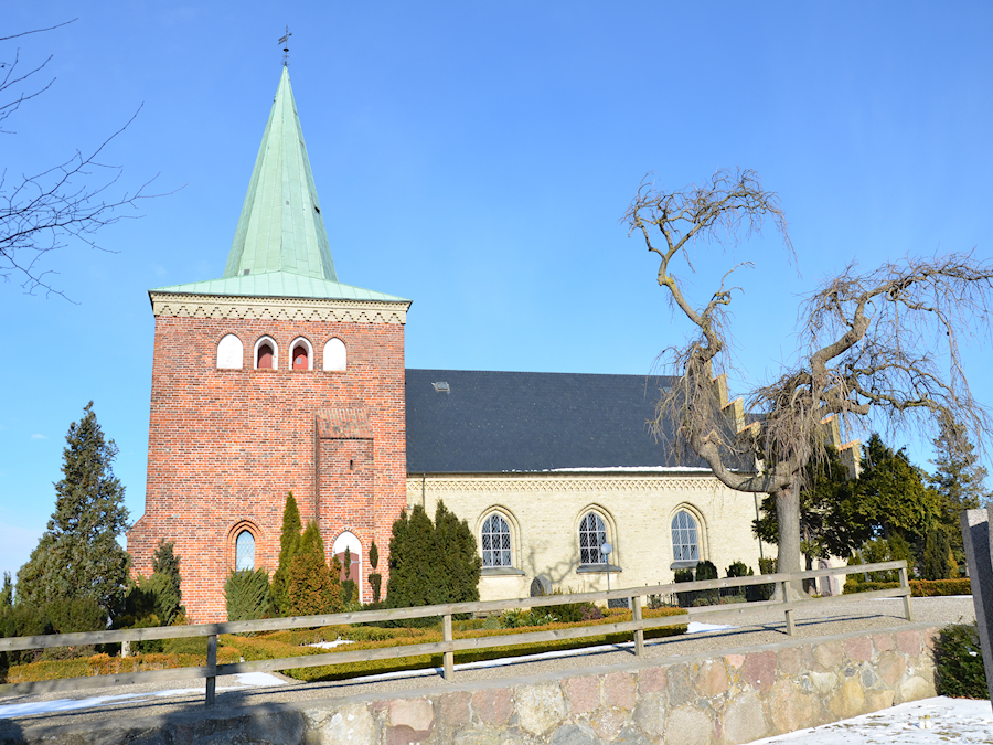 Systofte Kirke, Falster Provsti. All © copyright Jens Kinkel