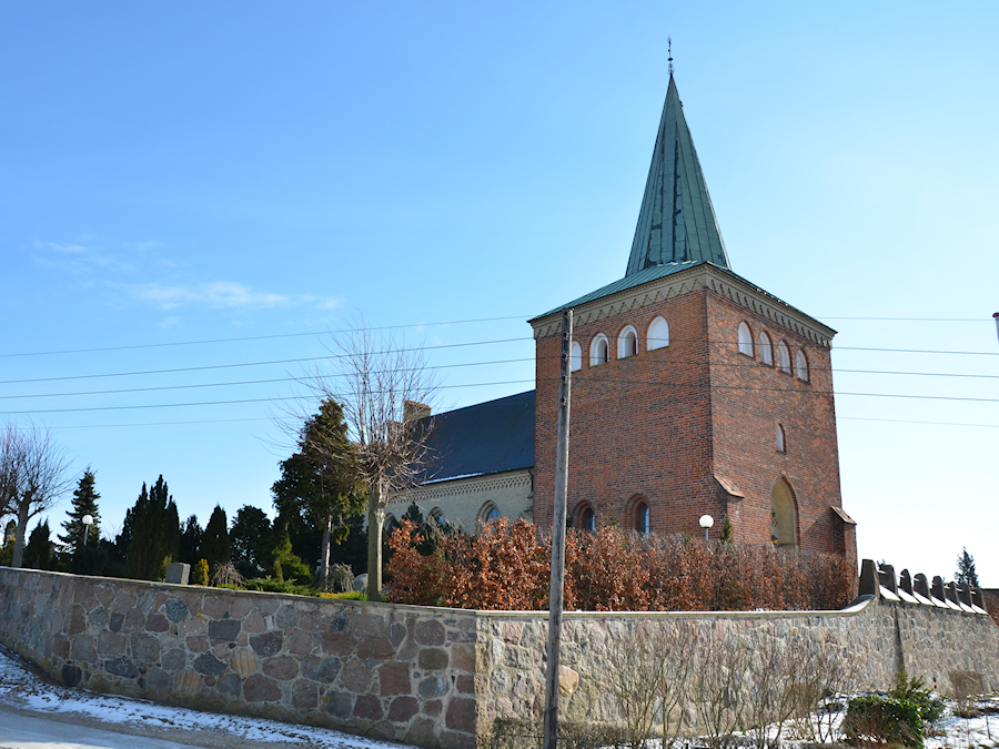 Systofte Kirke, Falster Provsti. All © copyright Jens Kinkel