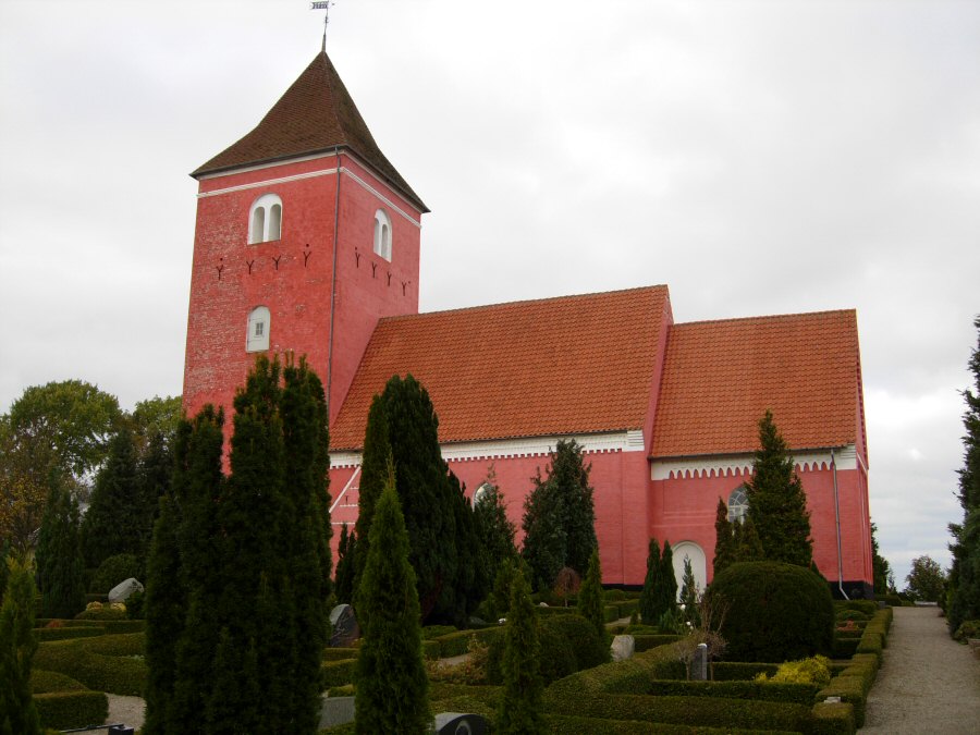 V�bensted Kirke, Lolland �sterr Provsti. All � copyright Jens Kinkel