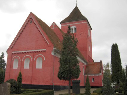 V�bensted Kirke, Lolland �sterr Provsti. All � copyright Jens Kinkel