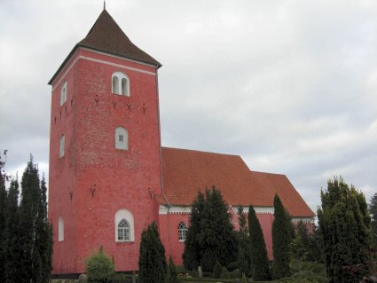 V�bensted Kirke, Lolland �sterr Provsti. All � copyright Jens Kinkel