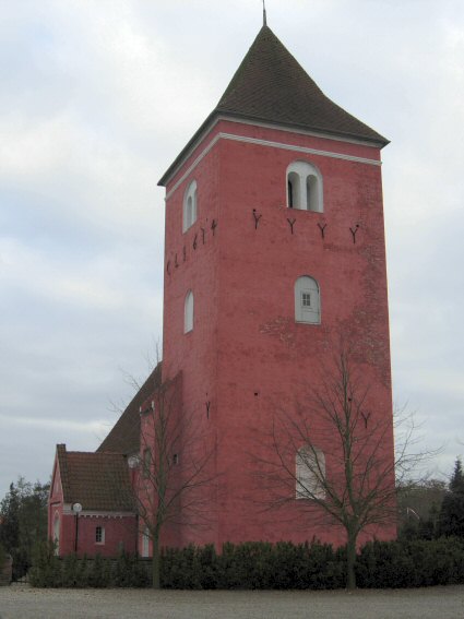 V�bensted Kirke, Lolland �sterr Provsti. All � copyright Jens Kinkel
