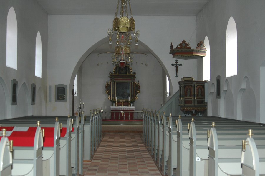 V�bensted Kirke, Lolland �sterr Provsti. All � copyright Jens Kinkel