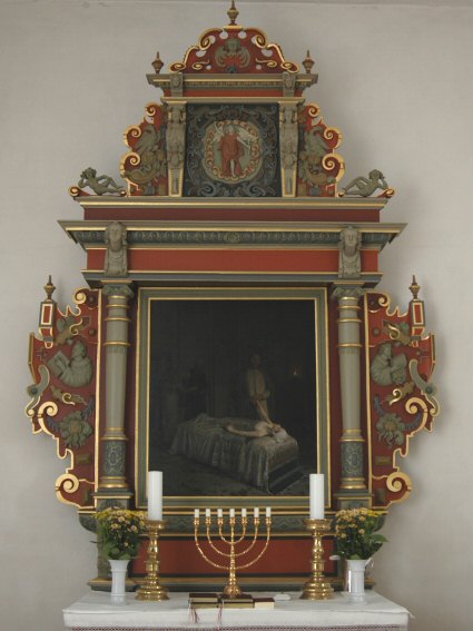 V�bensted Kirke, Lolland �sterr Provsti. All � copyright Jens Kinkel