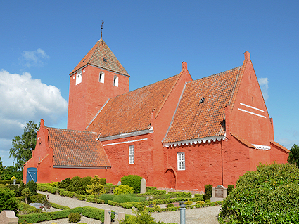 Vlse Kirke, Falster Provsti. All  copyright Jens Kinkel