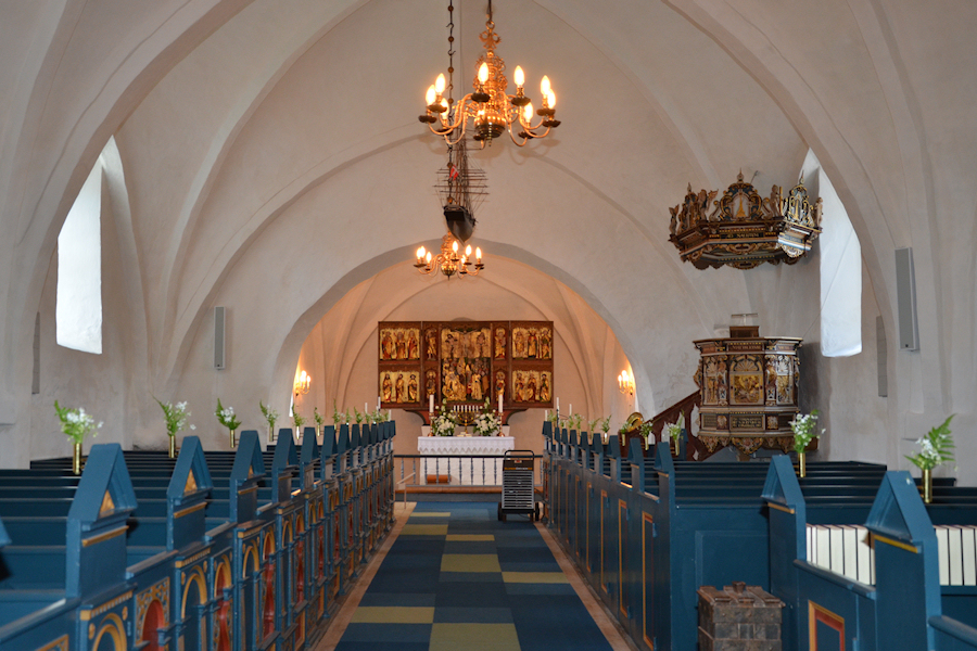 Vlse Kirke, Falster Provsti. All  copyright Jens Kinkel