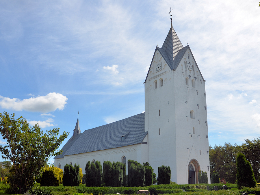 Br�ns Kirke, T�nder Provsti. All � copyright Jens Kinkel