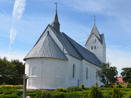 Br�ns Kirke, T�nder Provsti. All � copyright Jens Kinkel