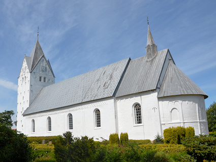 Brøns Kirke, Tønder Provsti. All © copyright Jens Kinkel