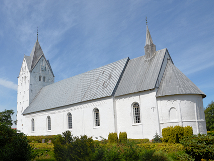 Br�ns Kirke, T�nder Provsti. All � copyright Jens Kinkel