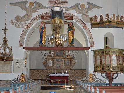 Br�ns Kirke, T�nder Provsti. All � copyright Jens Kinkel