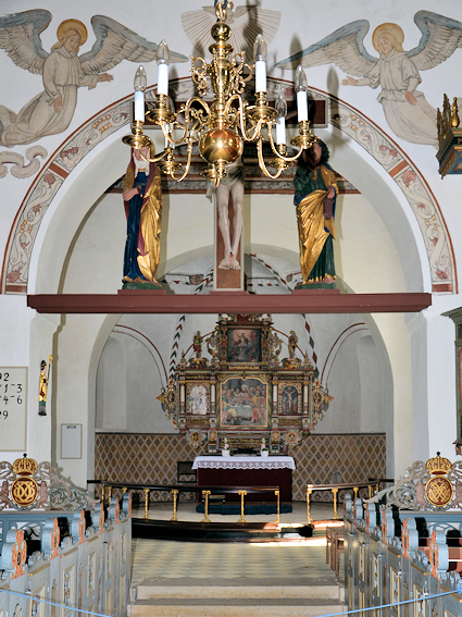 Br�ns Kirke, T�nder Provsti. All � copyright Jens Kinkel