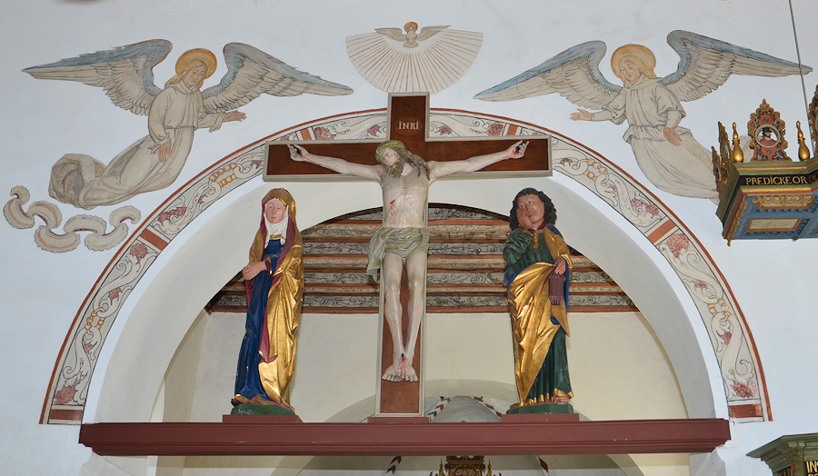 Br�ns Kirke, T�nder Provsti. All � copyright Jens Kinkel