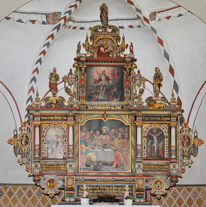 Br�ns Kirke, T�nder Provsti. All � copyright Jens Kinkel