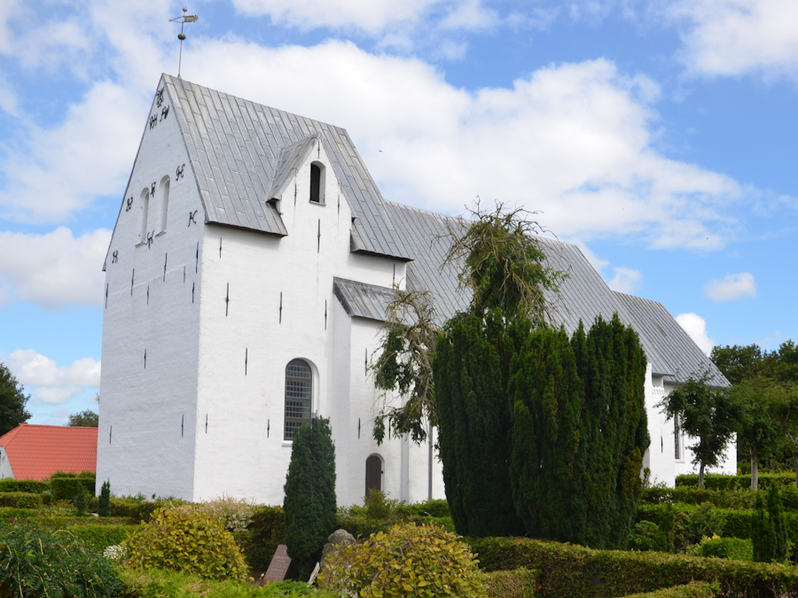 Hostrup Kirke, T�nder Provsti. All � copyright Jens Kinkel