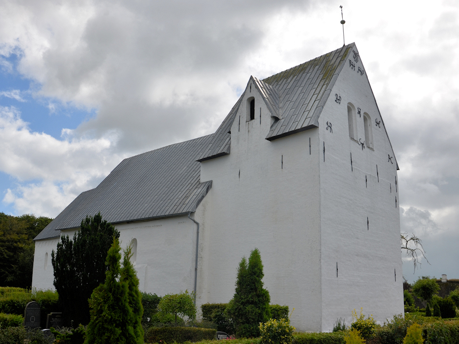 Hostrup Kirke, T�nder Provsti. All � copyright Jens Kinkel
