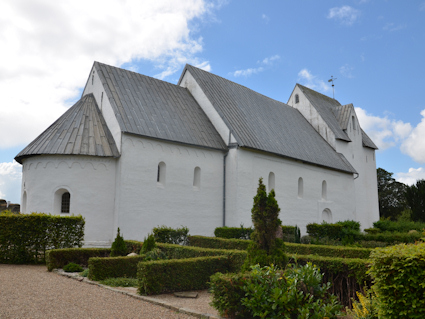 Hostrup Kirke, T�nder Provsti. All � copyright Jens Kinkel