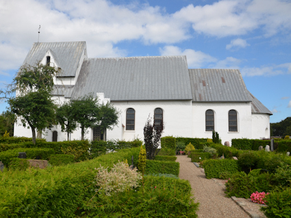 Hostrup Kirke, T�nder Provsti. All � copyright Jens Kinkel