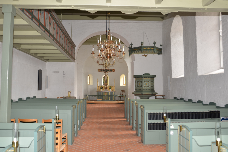 Hostrup Kirke, T�nder Provsti. All � copyright Jens Kinkel