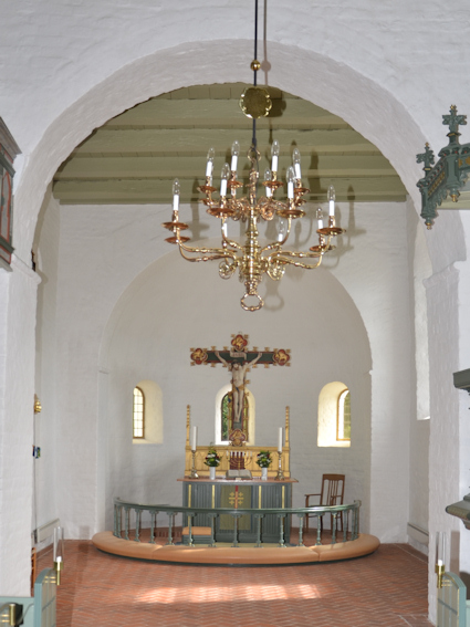 Hostrup Kirke, T�nder Provsti. All � copyright Jens Kinkel