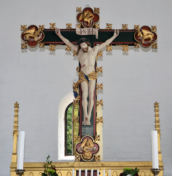 Hostrup Kirke, T�nder Provsti. All � copyright Jens Kinkel